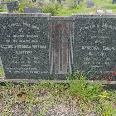 BREETZKE Ludwig Friedrich William 1894-1955 &amp; Rebecca Emilie 1901-1989