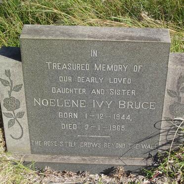 BRUCE Noelene Ivy 1944-1965