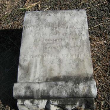 CHAMBERLAIN Catherine -1933