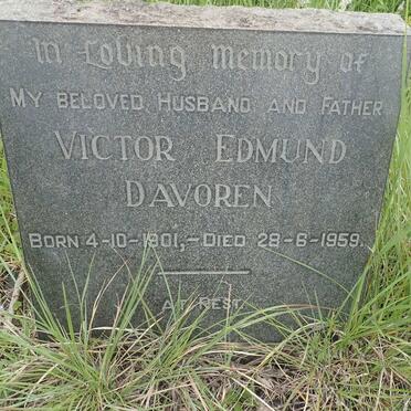 DAVOREN Victor Edmund  1901-1959