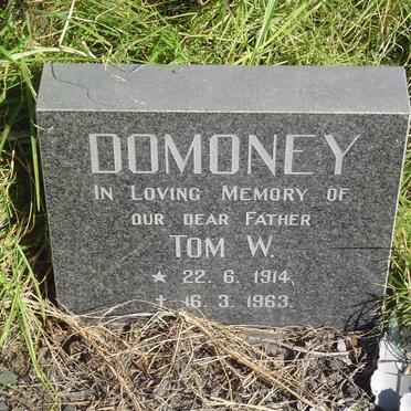 DOMONEY Tom W. 1914-1963