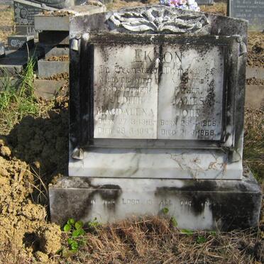 EKRON James John 1906-1968 &amp; Judith Magdalena 1910-1967