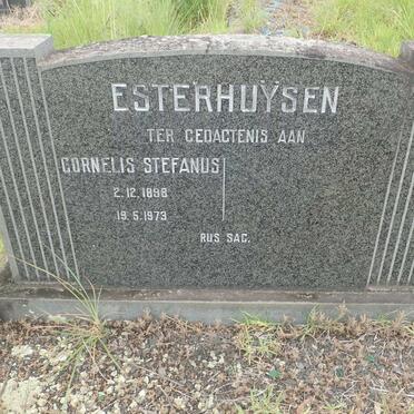 ESTERHUYSEN Cornelis Stefanus 1898-1973