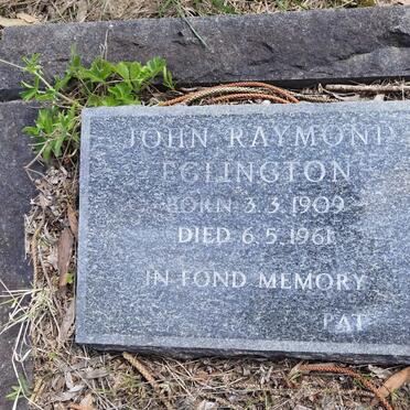 EGLINGTON John Raymond 1909-1961