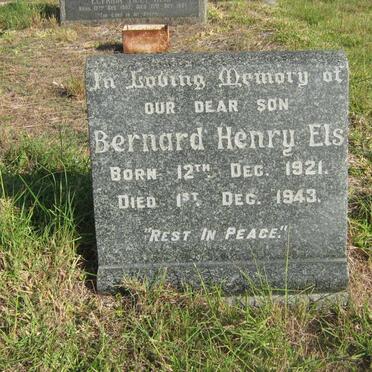 ELS Bernard Henry 1921-1943