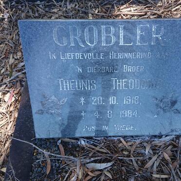GROBLER Theunis Theodorus 1918-1984