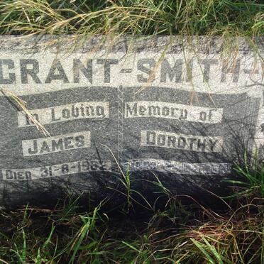 GRANT James, SMITH -1962 &amp;  Dorothy -1963