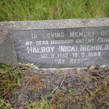 HALROY Nicholas 1913-1958