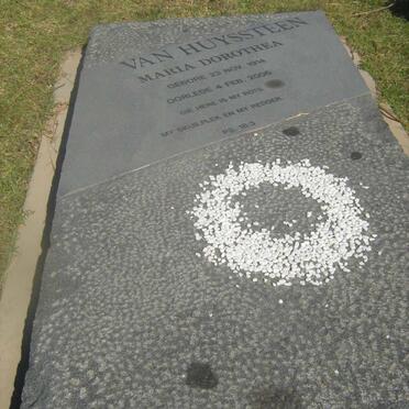 HUYSSTEEN Maria Dorothea, van 1914-2006