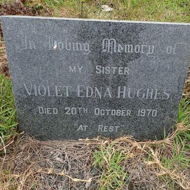 HUGHES Violet Edna -1970