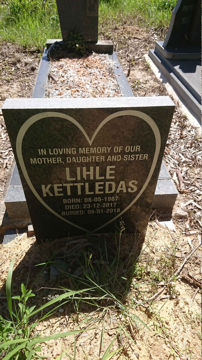 KETTLEDAS Lihle 1987-2017