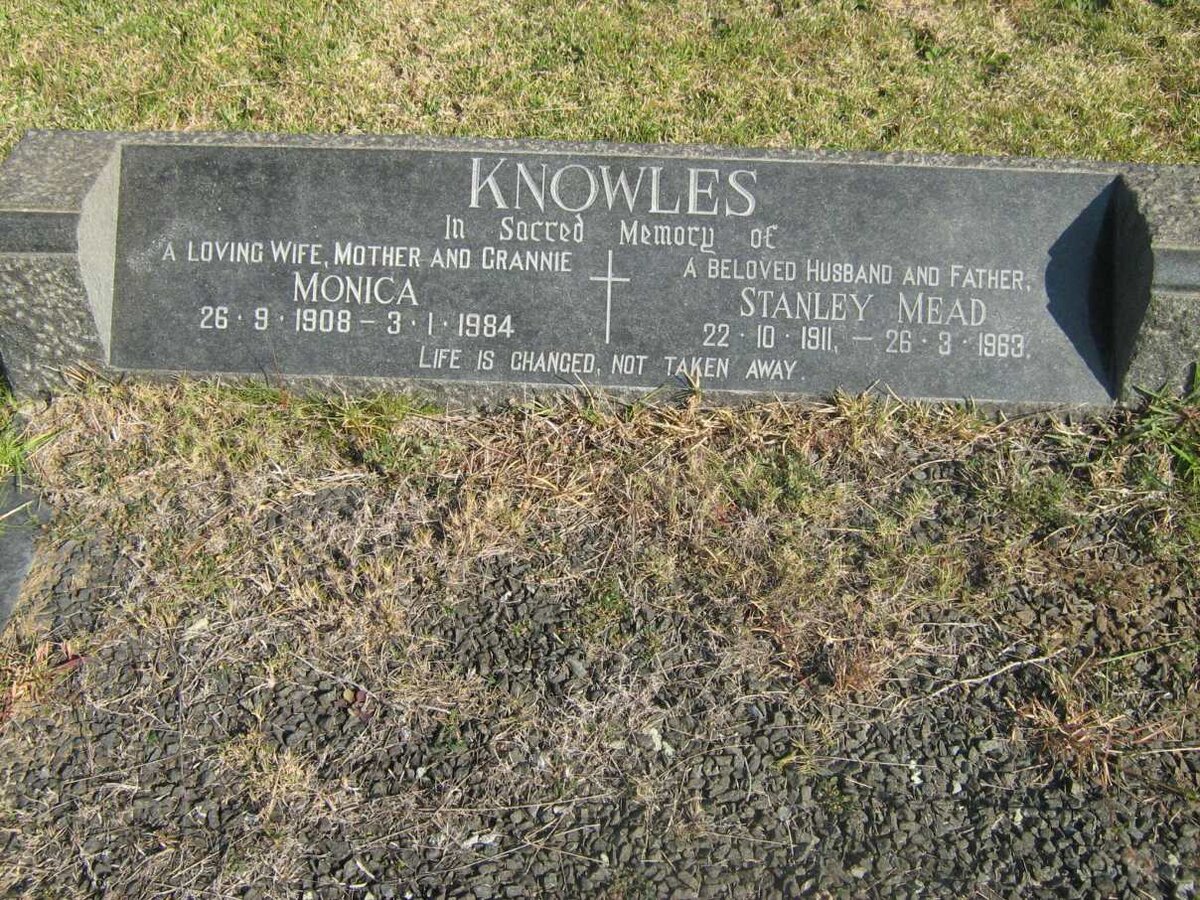 KNOWLES Stanley Mead 1911-1963 &amp; Monica 1908-1984