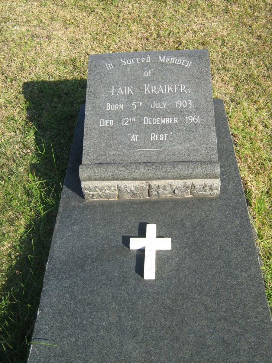 KRAIKER Faik 1903-1961