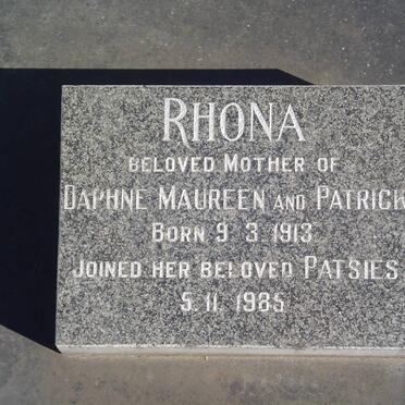 KLEMP Leo August 1906-1965 &amp; Daphne MOODIE 1934-1994 :: KLEMP Rhona 1913-1985