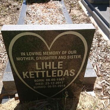 KETTLEDAS Lihle 1987-2017