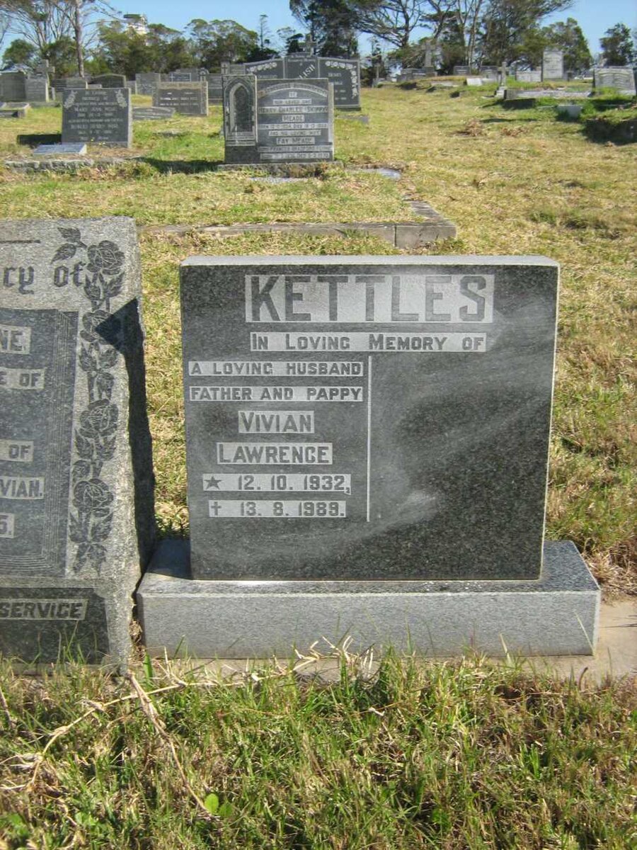 KETTLES Vivian Lawrence 1932-1989