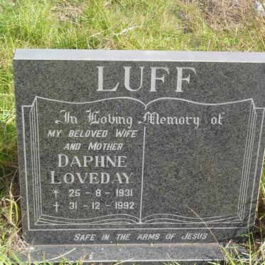 LUFF Daphne Loveday 1931-1992