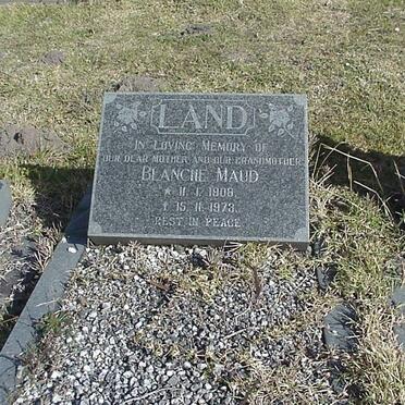 LAND Blanche Maud 1908-1973