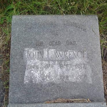 LAWRENCE John 1887-1966
