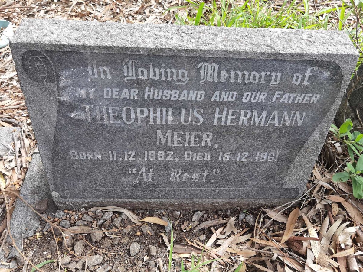 MEIER Theophilus Hermann 1882-1961