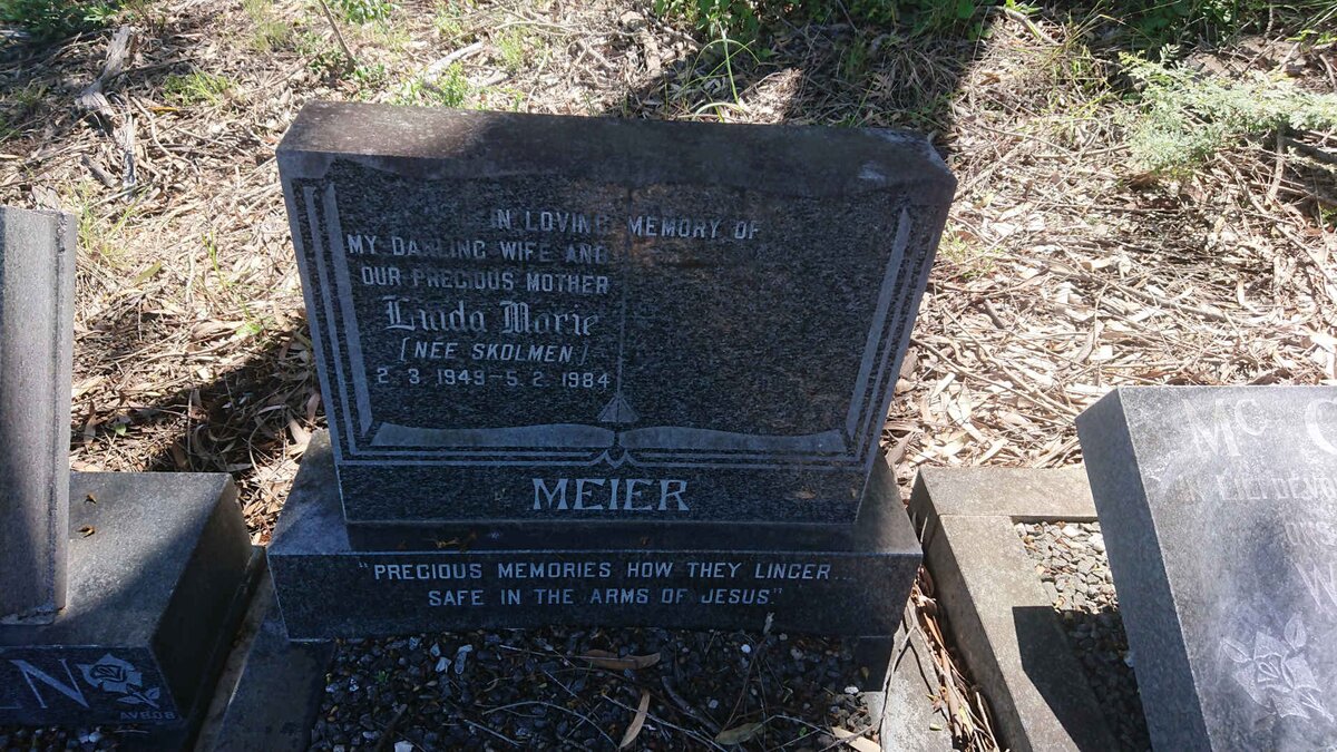 MEIER Linda Marie nee SKOLMEN 1949-1984