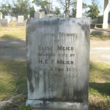 MEIER Elise 1852-1934