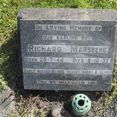 MARSBERG Richard 1944-1952