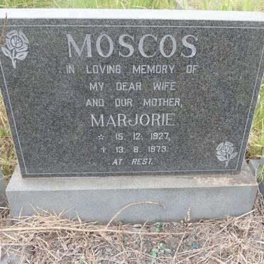MOSCOS Marjorie 1927-1973