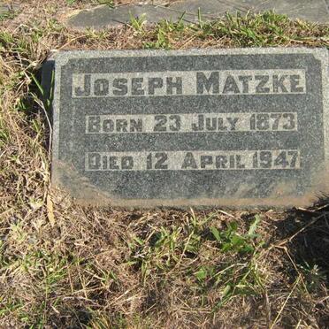MATZKE Joseph 1873-1947