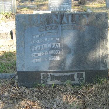 McNALLY Pearl Gray 1899-1966
