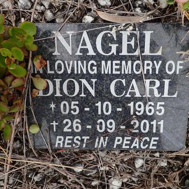 NAGEL Dion Carl 1965-2011