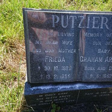 PUTZIER Frieda 1926-1995 :: PUTZIER Graham Arthur 1952-1952