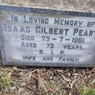 PEART Isaac Gilbert -1961