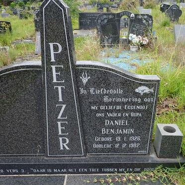PETZER Daniel Benjamin 1926-1982