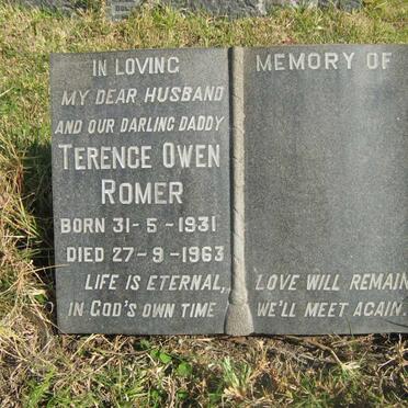 ROMER Terence Owen 1931-1963