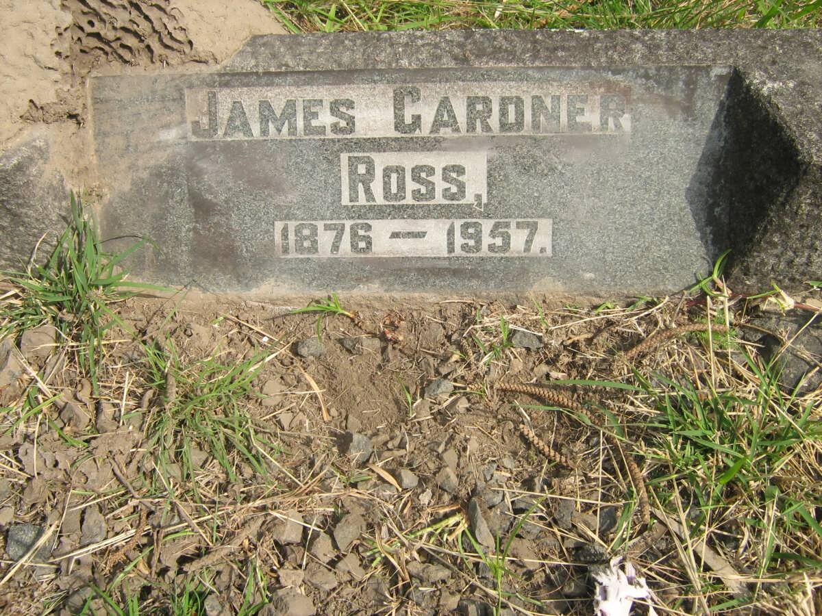 ROSS James Gardner 1876-1957