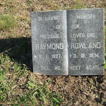 ROWLAND Raymond 1927-1974