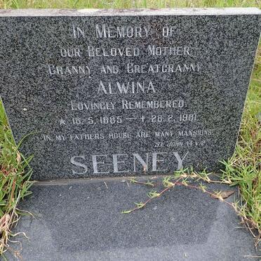 SEENEY Alwina 1885-1981