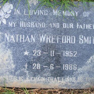 SMITH Nathan Wreford 1952-1986