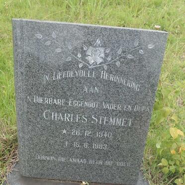 STEMMET Charles 1940-1983