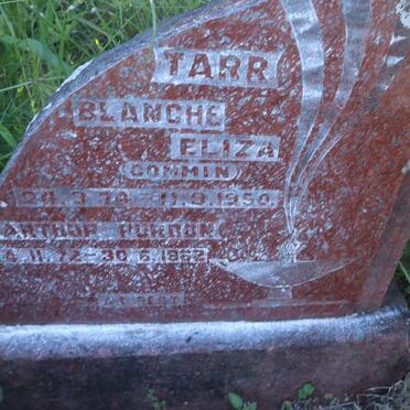 TARR Blanche Eliza nee COMMIN 1874-1950 :: PURDON Arthur 1872-1962