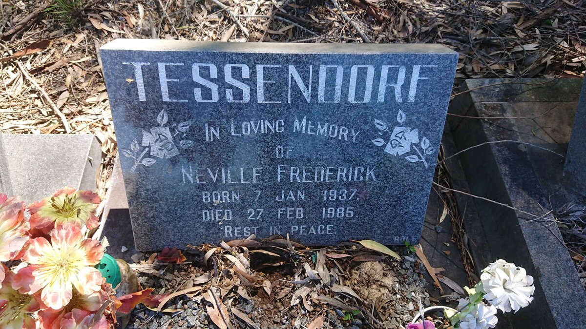 TESSENDORF Neville Frederick 1937-1985