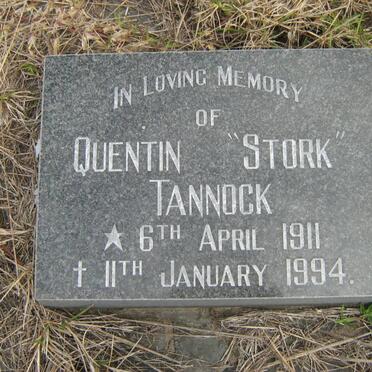 TANNOCK Quentin 1911-1994