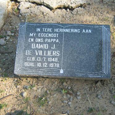 VILLIERS Dawid J., de 1948-1978