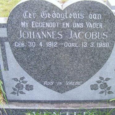 VENTER Johannes Jacobus 1912-1980
