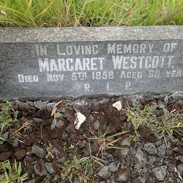 WESTCOTT Margaret -1958