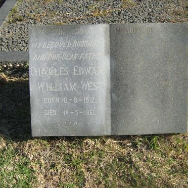 WEST Charles Edward William 1912-1961