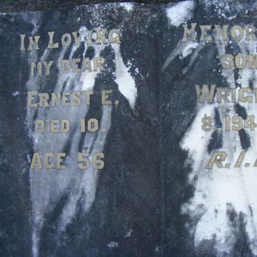 WRIGHT Ernest E. -1948