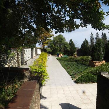 Eastern Cape, EAST LONDON, Cambridge, Crematorium, Memorial walls and ashes burial ground