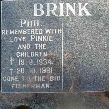 BRINK Phil 1934-1991
